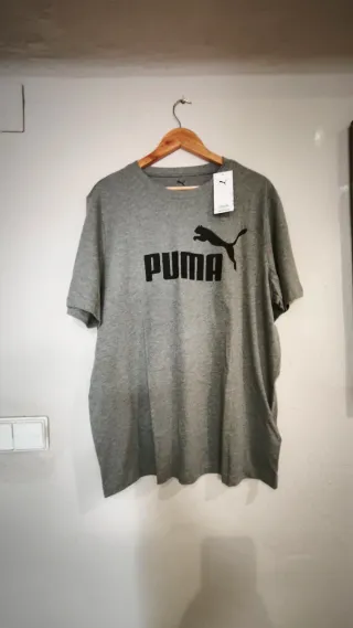 Camiseta Puma Gris Original