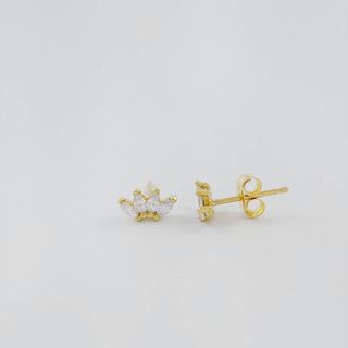 Pendientes Oro 18k Circonitas