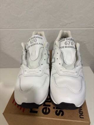 New Balance 670 Made in England Gris/Blanco