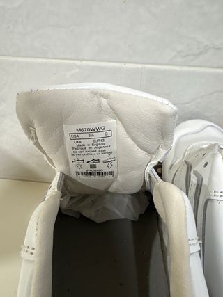 New Balance 670 Made in England Gris/Blanco