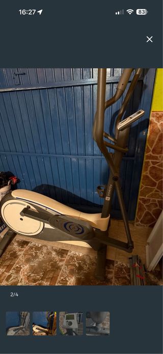 Bicicleta elíptica DOMYOS en muy buen estado