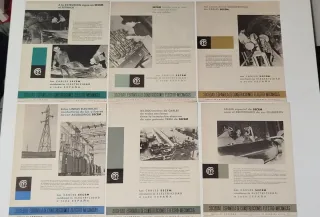 17 Láminas Antiguas SECEM Córdoba. Ppios años 60