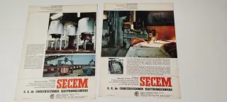 17 Láminas Antiguas SECEM Córdoba. Ppios años 60