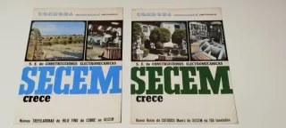 17 Láminas Antiguas SECEM Córdoba. Ppios años 60