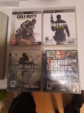 Lote Juegos PS3: Call of Duty, GTA, Uncharted e altri