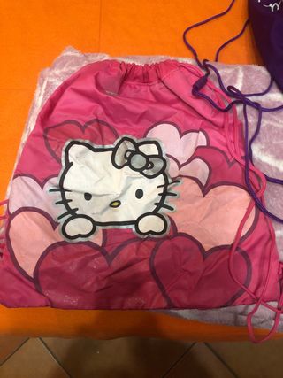 Zaini a sacca Hello Kitty e Minnie