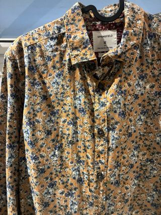 Camisa Springfield flores Slim Fit T-M