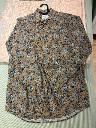 Camisa Springfield flores Slim Fit T-M