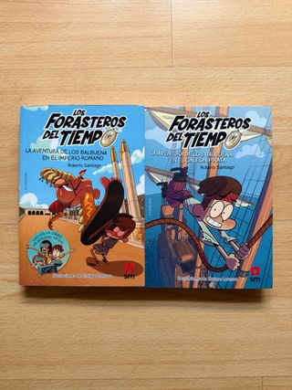 Pack libros infantiles “Los Forasteros del Tiempo”