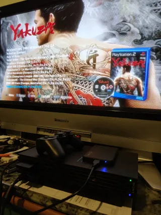 Sony PS2 Fat + Hard Disk + FreeMcBoot