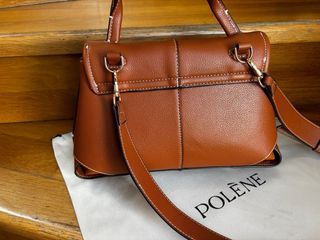 Borsa Polène Pelle Marrone