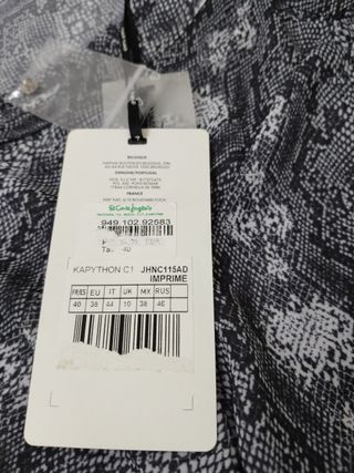 Camisa nueva Naf Naf talla 40