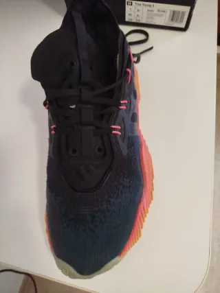 Zapatillas Baloncesto Naranja y Rosa