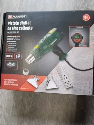 Pistola aire caliente digital Parkside PHLGD 2000