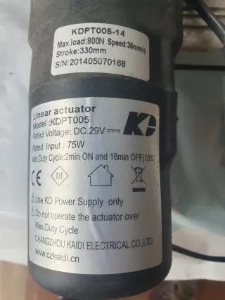 2 motores lineales para sofá