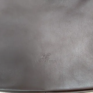 Bolso tote de piel genuina