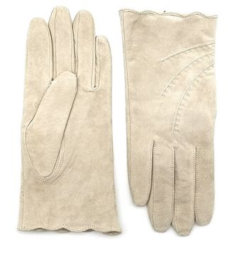 Guantes Piel Mujer Talla 8 Beige