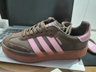 Adidas Samba Marrones y Rosas