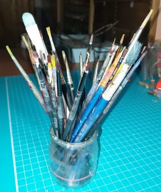 Lote Pinturas Acrílicas Pebeo Modelismo