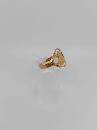 J-0804 Anillo Virgen del Rocío Oro 18K