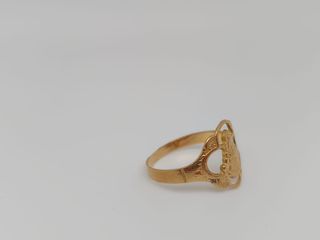 J-0804 Anillo Virgen del Rocío Oro 18K