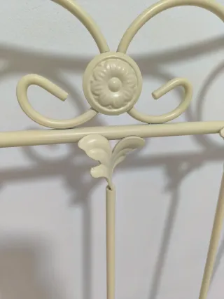 Cabecero forja 90cm beige