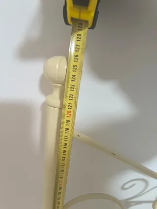 Cabecero forja 90cm beige