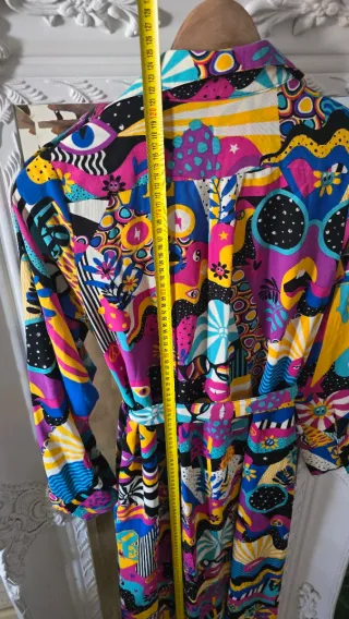 Vestido camisero Lolina multicolor