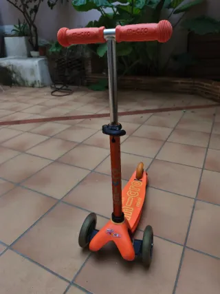 Patinete Mini Micro Naranja