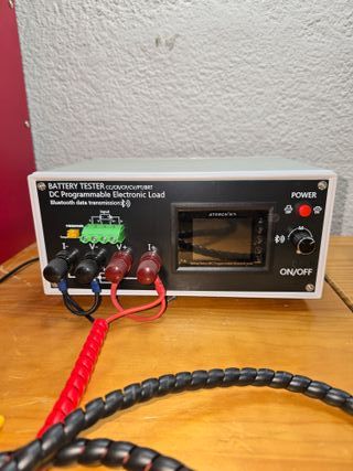 Soldadora por puntos + tester baterías + estación