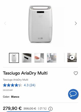 Tasciugo AriaDry Multi / Deshumidificador