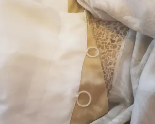 2 cortinas argollas muy alegres