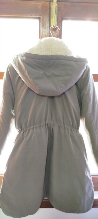 Abrigo Unit Talla L Forro Polar Verde Militar