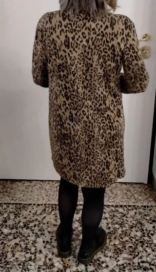 Vestito Zara fantasia leopardata