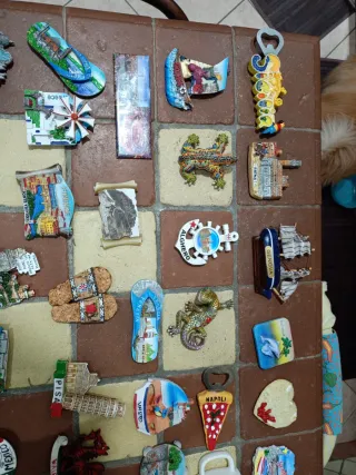 51 Calamite da collezione souvenir