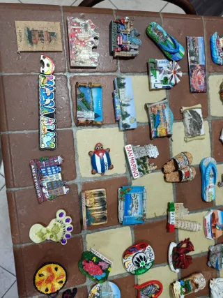 51 Calamite da collezione souvenir