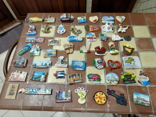 51 Calamite da collezione souvenir