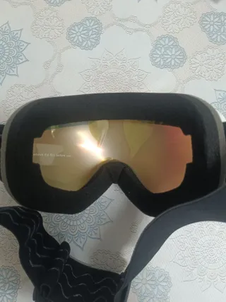 Gafas de esquí con lente espejada