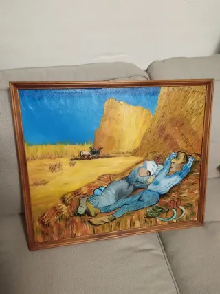Cuadro La siesta de Van Gogh