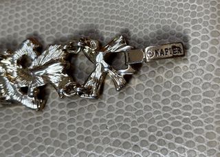 Bracciale Napier vintage rosso e bordeau