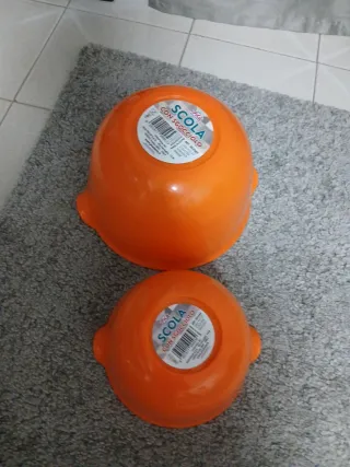 Set 2 Scodelle Arancioni