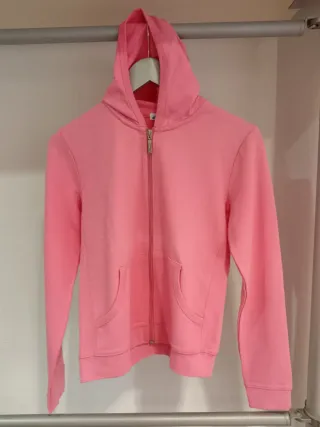 Sudadera con capucha y cremallera mujer