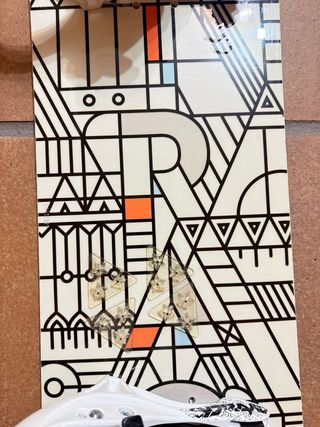 Tabla Snowboard Airtracks 153cm + Fijaciones