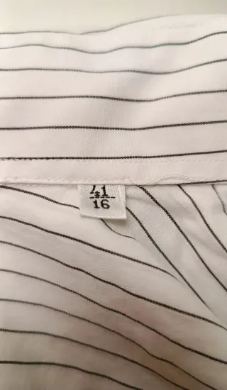 Camicia Dolce & Gabbana gessata 41/16