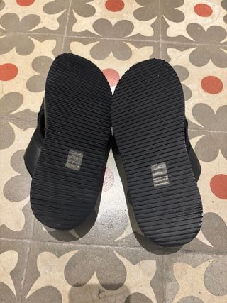 Sandalias con plataforma Buffalo Vegan negras