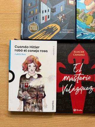 Lote libros juveniles y lectura ESO – aventuras