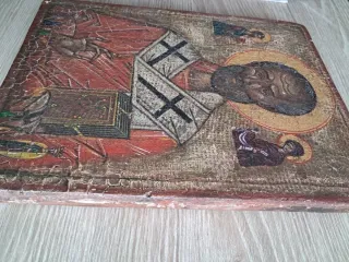 URGENTE! Icono San Nicolás Siglo XIX Grecia