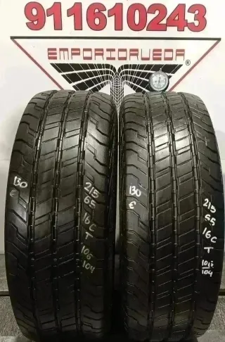 215 65 16C T CONTINENTAL RUEDA AL 90% DE VIDA