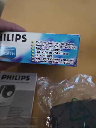 Philips AQ6511 Radio Cassette Player