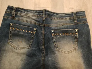 Jeans donna vita media